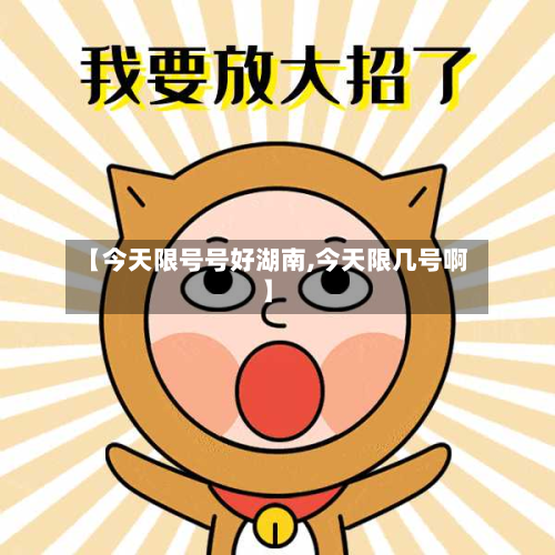 【今天限号号好湖南,今天限几号啊】-第3张图片