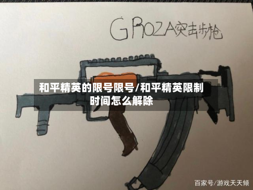 和平精英的限号限号/和平精英限制时间怎么解除-第2张图片