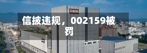 信披违规，002159被罚-第2张图片