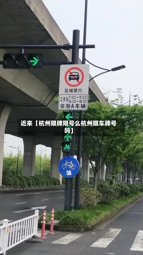 近来【杭州限牌限号么杭州限车牌号吗】