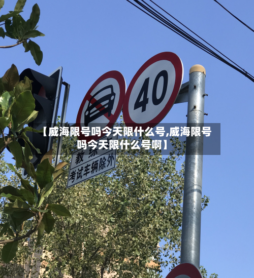 【威海限号吗今天限什么号,威海限号吗今天限什么号啊】