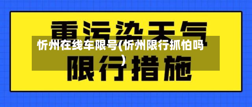 忻州在线车限号(忻州限行抓怕吗)-第2张图片