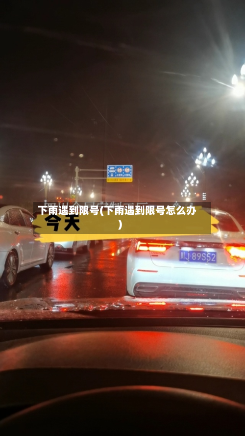下雨遇到限号(下雨遇到限号怎么办)