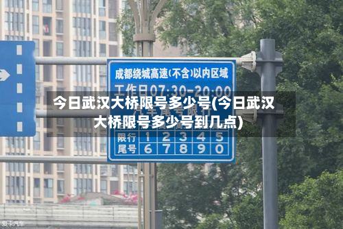 今日武汉大桥限号多少号(今日武汉大桥限号多少号到几点)