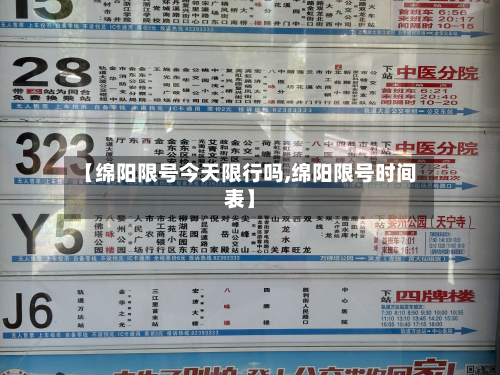 【绵阳限号今天限行吗,绵阳限号时间表】-第2张图片