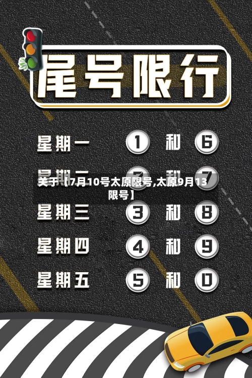 关于【7月10号太原限号,太原9月13限号】