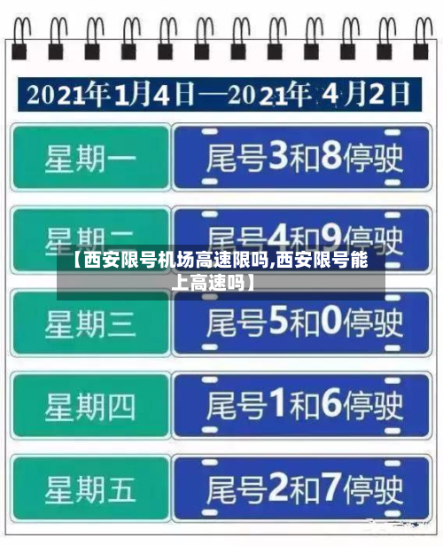 【西安限号机场高速限吗,西安限号能上高速吗】