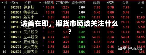 访美在即，期货市场该关注什么？-第2张图片