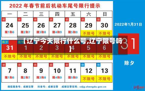 【辽宁今天限行什么号,辽宁限号吗】