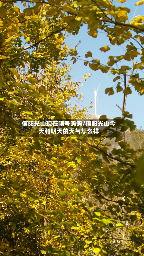 信阳光山现在限号吗吗/信阳光山今天和明天的天气怎么样-第2张图片