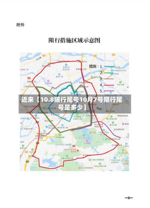 近来【10.8限行尾号10月7号限行尾号是多少】