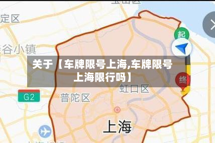关于【车牌限号上海,车牌限号上海限行吗】