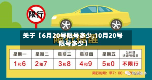 关于【6月20号限号多少,10月20号限号多少】