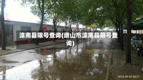 滦南县限号查询(唐山市滦南县限号查询)-第2张图片