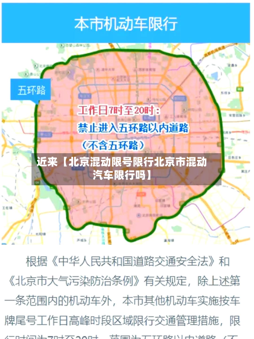 近来【北京混动限号限行北京市混动汽车限行吗】