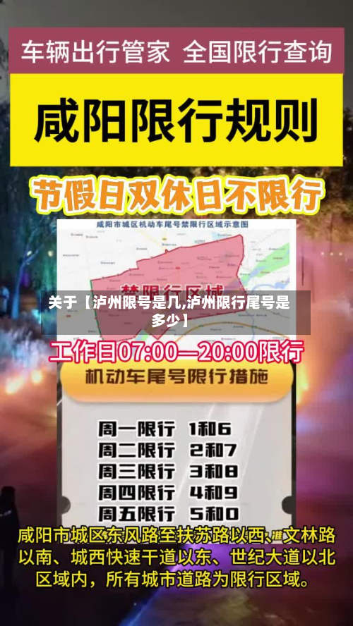 关于【泸州限号是几,泸州限行尾号是多少】